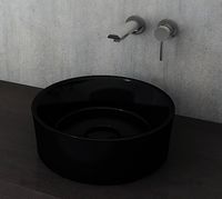 Раковина-чаша Bocchi Vessel 38 1174-005-0125 Черная глянцевая — фото 2, Раковины