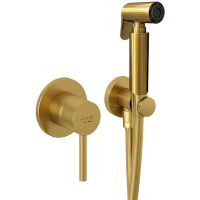 Товар: Гигиенический душ со смесителем Kludi Bozz 38998N076 Золото брашированное - фото 1 Гигиенический душ со смесителем Kludi Bozz 38998N076 Золото брашированное — фото 1, Гигиенические души