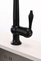 Смеситель для кухни Paulmark Retro Re213226-401 Антрацит — фото 7, Смесители для кухни