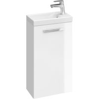 Тумба под раковину Cersanit Melar Como 40 B-SU-MEL-CM40 подвесная Белая — фото 1, Мебель для ванной