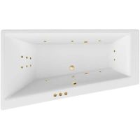 Акриловая ванна Excellent Sfera Slim 170x100 L WAEX.SFL17S.SMART.GL с гидромассажем — фото 1, Ванны