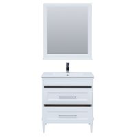 Товар: Тумба с раковиной Aquanet Бостон 80 260664 подвесная Белый матовый - фото 14 Тумба с раковиной Aquanet Бостон 80 260664 подвесная Белый матовый — фото 14, Мебель для ванной