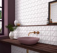 Товар: Керамическая плитка Equipe Curve White Matt 28856 настенная 8,3х12 см - фото 2 Керамическая плитка Equipe Curve White Matt 28856 настенная 8,3х12 см — фото 2, Керамическая плитка