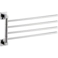 Полотенцедержатель Haiba HB8614 поворотный Хром — фото 1, Полотенцедержатели