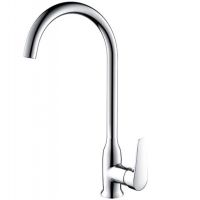 Смеситель для кухни Bravat Arden F7351385CP-RUS Хром — фото 1, Смесители для кухни