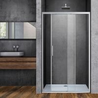 Товар: Душевая дверь Vincea Soft 160 VDS-3SO160CL профиль Хром стекло прозрачное - фото 1 Душевая дверь Vincea Soft 160 VDS-3SO160CL профиль Хром стекло прозрачное — фото 1, Раздвижные душевые двери