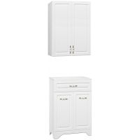 Товар: Тумба Style Line Олеандр 2 Люкс 60 ЛС-00000347 Белая - фото 2 Тумба Style Line Олеандр 2 Люкс 60 ЛС-00000347 Белая — фото 2, Мебель для ванной