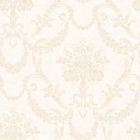 Обои Roberto Borzagi King 90113-2 Винил на флизелине (1,06*10) Бежевый, Дамаск — фото 1, Обои для стен