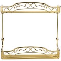 Товар: Полка корзина Migliore Complementi 22047 Золото - фото 2 Полка корзина Migliore Complementi 22047 Золото — фото 2, Полки для ванной и душа