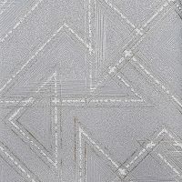 Обои Wiganford by Solo Crystal Ice AK2050 Винил на флизелине (1,06*10,05) Голубой, Геометрия — фото 1, Обои для стен