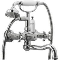 Смеситель для ванны Boheme Tradizionale Chromo 273-Ceramic Хром — фото 1, Смесители