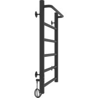 Электрический полотенцесушитель Laris Прайм ЧКЧ П6 400x600 L 73207592 Черный муар — фото 4, Электрические полотенцесушители