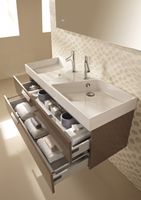 Раковина Jacob Delafon Rythmik 120 EXM112-00 двойная Белый — фото 2, Раковины подвесные