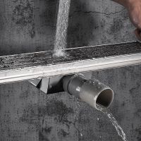 Товар: Душевой лоток Gappo G88007-1 с решеткой Нержавеющая сталь - фото 4 Душевой лоток Gappo G88007-1 с решеткой Нержавеющая сталь — фото 4, Душевые лотки