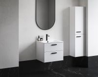 Раковина Ravak Chrome Slim 60 XJG01160001 Белая — фото 5, Раковины встраиваемые сверху