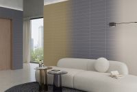 Керамическая плитка WOW Melange Kahki Sea 132681 настенная 10,7х54,2 см — фото 3, Керамическая плитка