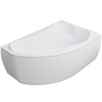 Акриловая ванна Aquanet Capri 170x110 R 205387 без гидромассажа — фото 3, Акриловые ванны