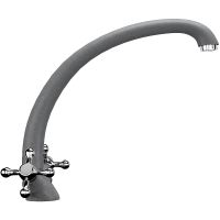 Смеситель для кухни Ulgran Classic U-013-342 Графит — фото 1, Смесители