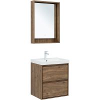 Товар: Тумба под раковину Aquanet Милан 60 336377 подвесная Дуб рустикальный - фото 8 Тумба под раковину Aquanet Милан 60 336377 подвесная Дуб рустикальный — фото 8, Мебель для ванной