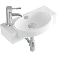 Раковина Aquatek 51 L AQ5329-00 Белая — фото 1, Мини-раковины