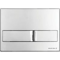 Клавиша смыва Koller Pool Neon KP-226-002 Хром — фото 1, Комплектующие для душевого оборудования