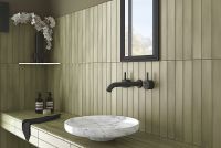 Керамическая плитка Equipe Massimo Verd Antique 31577 настенная 5х40 см — фото 2, Керамическая плитка