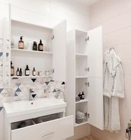 Товар: Зеркальный шкаф DIWO Ростов 70 СО-Ро04070-011 Белый - фото 5 Зеркальный шкаф DIWO Ростов 70 СО-Ро04070-011 Белый — фото 5, Мебель для ванной