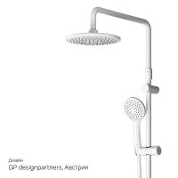 Душевая система AM.PM X-Joy F43885A14 Белый матовый — фото 12, Душевые стойки