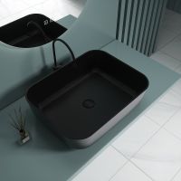 Раковина-чаша Esbano Astanes-N 50 ESRNASTANMB Черная матовая — фото 2, Раковины