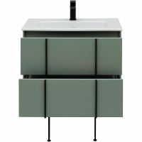 Тумба под раковину Allen Brau Reality 70 1.32004.CGM подвесная Олива матовая — фото 35, Тумбы под раковину