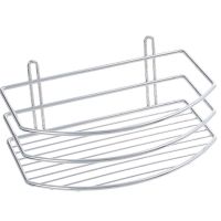 Полка корзина Fixsen FX-720-1 Хром — фото 1, Полки для ванной и душа