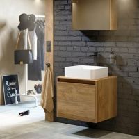 Корпус тумбы под раковину Aqwella 5 Stars Mobi 60 MOB0106W подвесной Белый — фото 5, Тумбы под раковину