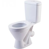 Унитаз компакт Rosa Детский 4620008196268 Белый с бачком и сиденьем — фото 1, Напольные унитазы