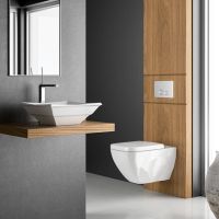 Унитаз-биде Bien Kristal KRKA060N1VP1W3000 подвесной Белый — фото 2, Унитазы