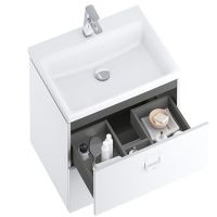 Раковина Ravak Comfort 80 XJX01280001 Белая — фото 4, Раковины встраиваемые сверху