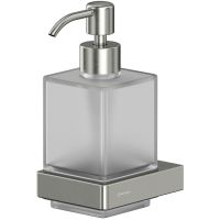 Дозатор для жидкого мыла Whitecross Cubo nickel brushed CU2440NIB Брашированный никель — фото 1, Дозаторы