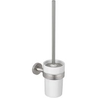 Ершик для унитаза Remer Guest GS66NPO Никель брашированный — фото 1, Ершики для унитаза