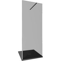 Товар: Душевая перегородка Allen Brau Infinity 1 80 3.21002.BA.T профиль Серебро браш стекло тонированное - фото 4 Душевая перегородка Allen Brau Infinity 1 80 3.21002.BA.T профиль Серебро браш стекло тонированное — фото 4, Душевые перегородки