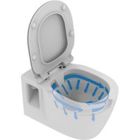 Товар: Унитаз Ideal Standard Connect E822301 подвесной с сиденьем Микролифт - фото 3 Унитаз Ideal Standard Connect E822301 подвесной с сиденьем Микролифт — фото 3, Унитазы