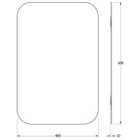 Товар: Зеркало Evoform Colora 60х40 BY 0432 с окантовкой - Черный цвет - фото 5 Зеркало Evoform Colora 60х40 BY 0432 с окантовкой - Черный цвет — фото 5, Мебель для ванной