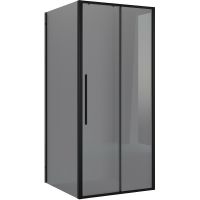 Душевой уголок Niagara Nova 90х80 NG-85-9TB-TB80-34 профиль Черный матовый стекло тонированное — фото 1, Душевые уголки