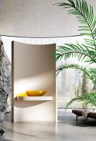 Раковина-чаша Abber Kristall 60 AT2811Amber Желтая — фото 4, Раковины накладные