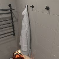 Товар: Крючок Altasan Камила КМ10ЧМ Черный матовый - фото 2 Крючок Altasan Камила КМ10ЧМ Черный матовый — фото 2, Крючки для полотенец