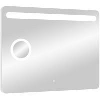 Зеркало Континент Fibra 1000х700 ЗЛП955 с подсветкой с сенсорным выключателем — фото 5, Зеркала в ванную комнату