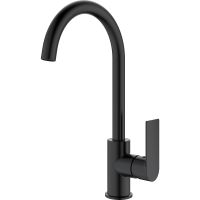 Товар: Смеситель для кухни Splenka S05.40.06 Черный матовый - фото 1 Смеситель для кухни Splenka S05.40.06 Черный матовый — фото 1, Смесители для кухни