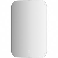 Зеркало Defesto Opti 40x60 DF 2802S с подсветкой 17W-4500К/Сенсорный выключатель/Нейтральный белый свет — фото 1, Мебель для ванной