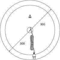 Товар: Зеркало Iddis Esper 60 ESP600Ri98 с подсветкой Белое матовое c сенсорным выключателем и диммером - фото 10 Зеркало Iddis Esper 60 ESP600Ri98 с подсветкой Белое матовое c сенсорным выключателем и диммером — фото 10, Мебель для ванной