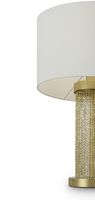 Настольная лампа Maytoni Modern Impressive MOD151TL-01G Белая Золото — фото 2, Настольные лампы