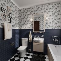 Полотенцедержатель Iddis Retro RETSS10i49 Одинарный Хром — фото 6, Полотенцедержатели