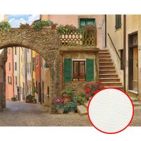 Товар: Фреска Ortograf Городской пейзаж 4092 Фактура флок FLK Флизелин (3,4*2,7) Бежевый/Разноцветный, Город/Цветы - фото 1 Фреска Ortograf Городской пейзаж 4092 Фактура флок FLK Флизелин (3,4*2,7) Бежевый/Разноцветный, Город/Цветы — фото 1, Фрески